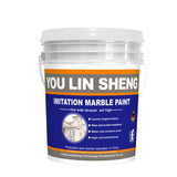 Imitation marble paint