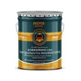 Ultra-thin steel structure fire retardant coating