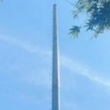Composite material power poles