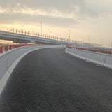 Composite material guardrail handrail