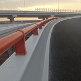 Composite material guardrail handrail