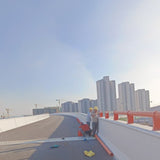 Composite material guardrail handrail