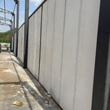 Lightweight fireproof partition board