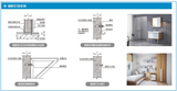 Lightweight fireproof partition board